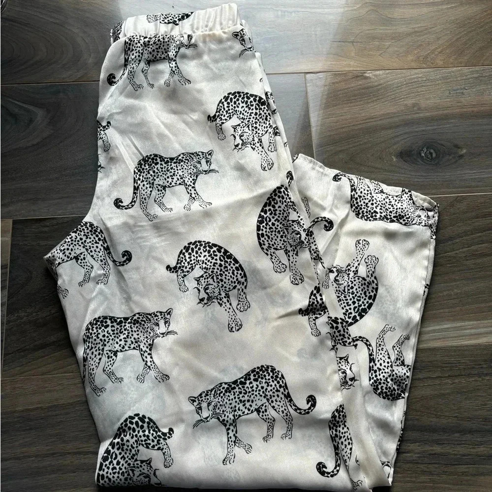 Primark | Silk Pajama Pants | S